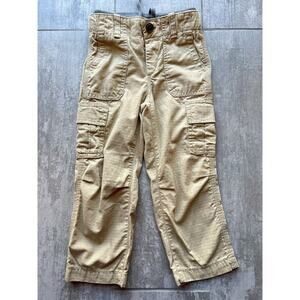 Baby Gap Utility Chino Khaki Tan Cargo Pants Boys Toddler Casual 3T 3 Years